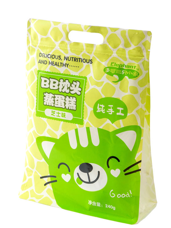 Eco-Friendly Eight-Side Seal Paper Bags for Green Food Packaging