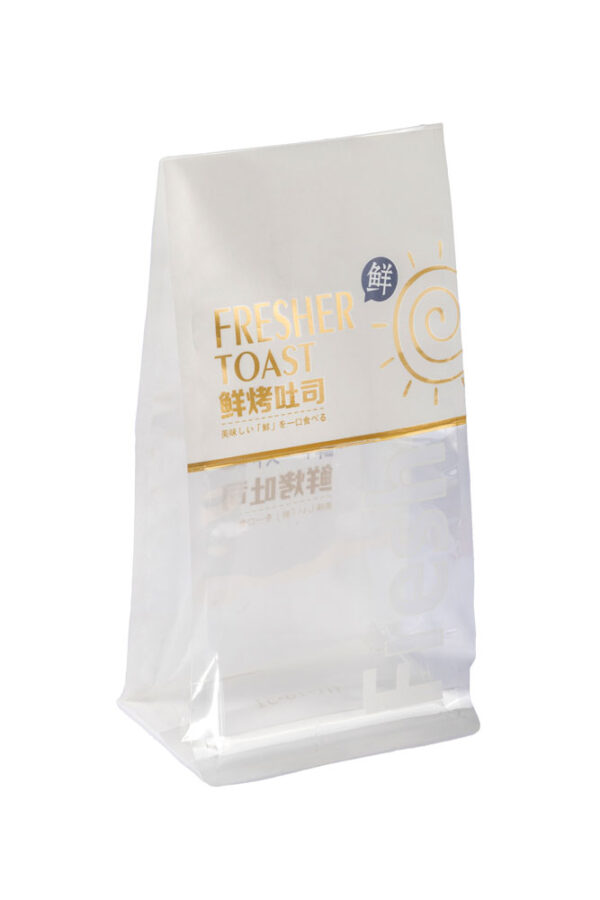 Green Eight-Side Seal Paper Bags for Stylish and Sustainable Food Packaging - Image 3
